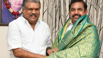 Photo of நேரில் சந்தித்து வாழ்த்து பெற்றார்
