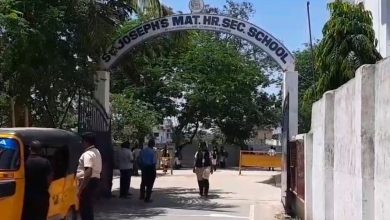 Photo of அச்சத்துடன் வந்து சென்ற மாணவர்கள்