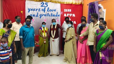 Photo of திருமுல்லைவாயலில் நற்கருணை நாதர் தேவாலயத்தின் பங்கு பேரவை துணைத்தலைவர் வின்சென்ட் சகாயமேரி ஆகியோருக்கு 25ஆம் ஆண்டு வெள்ளி விழா நடைபெற்றது