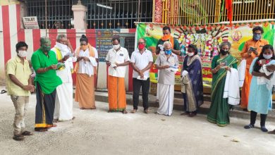 Photo of ஆவடியில் விஸ்வ இந்து பரிஷ்த் சார்பாக அமைதியான முறையில் ஆர்ப்பாட்டம் நடைபெற்றது