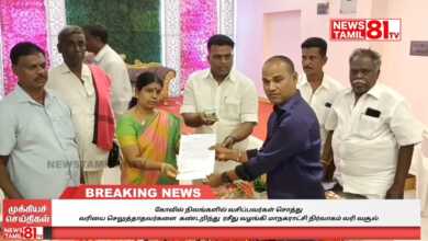Photo of கோவில் நிலங்களில் வசிப்பவர்கள் சொத்து வரியை செலுத்தாதவர்களை கண்டறிந்து ரசீது வழங்கி மாநகராட்சி