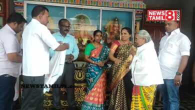 Photo of காஞ்சிபுரம் மாநகராட்சி சார்பில் மே தினத்தை முன்னிட்டு தூய்மை பணியாளர்களை கௌரவிக்கும் விழா