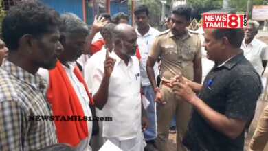Photo of உளுந்தூர்பேட்டை 21 மாதங்களாக 100 நாள் வேலைகள் வழங்கவில்லை எனக் கூறி ஊராட்சி மன்ற அலுவலகத்தை முற்றுகை