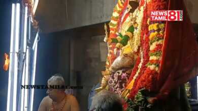 Photo of மதுரவாயலில் பிரபல கங்கையம்மன் கோவில் வீதி உலா முருகனுக்கு அரோகரா