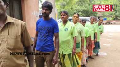 Photo of மாநகராட்சியில் பணிபுரியும் தூய்மைபணியாளர்களுக்கு,ஒப்பந்த பணியாளர்களுக்கு அசைவ உணவுகளை வழங்கிய மேயர்