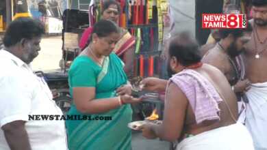 Photo of சமயபுரம் மாரியம்மன் கோவிலில் சித்திரை தேரோட்டத்தை முன்னிட்டு முகூர்த்தக்கால் நடும் விழா நடைபெற்றது.