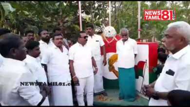 Photo of திருவாரூரில் வளரும் தமிழகம் கட்சியின் கழக கொடியேற்று விழா .