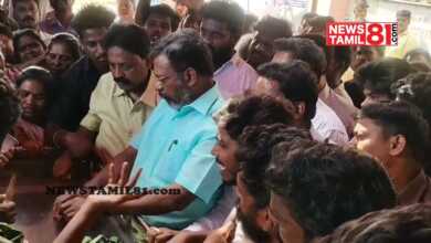 Photo of விசிகே இளைஞர் அணி உறுப்பினர் பலியானதால் நேரில் வந்து அஞ்சலி செலுத்திய தொல் திருமாவளவன்