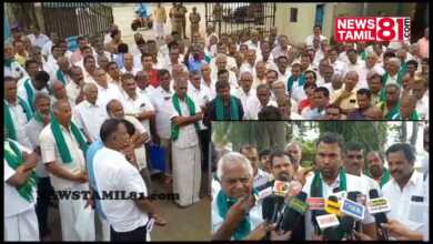 Photo of உடுமலை கண்காணிப்பு பொறியாளர் அலுவலகத்தை விவசாயிகள் முற்றுகையிட்டு போராட்டம்