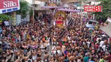 Photo of காஞ்சிபுரம் வரதராஜ பெருமாள் திருக்கோவில் வைகாசி பிரம்மோற்சவ 2ம் நாள் மாலை உற்சவம்