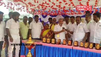 Photo of வாலாஜாபாத் பேருந்து நிலையத்தில் தண்ணீர் பந்தல் திறப்பு விழா