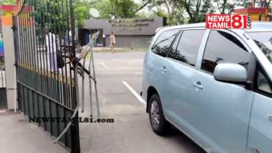 Photo of காஞ்சிபுரத்தில் தேர்வர்கள் தேர்வு மைய கதவினை உடைத்து உள்ளே புகுந்ததால் பெரும் பரபரப்பு ஏற்பட்டது